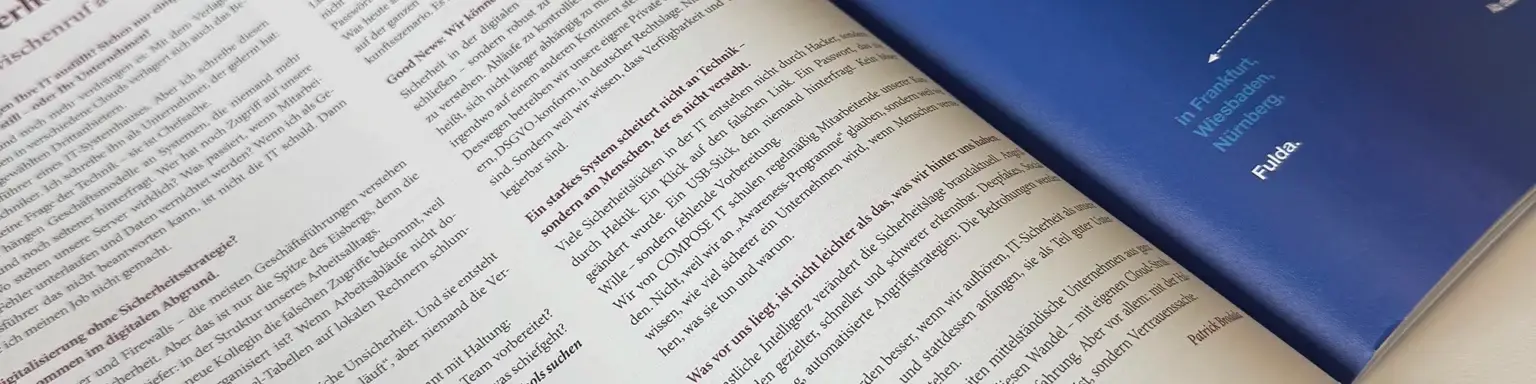 Beitrag COMPOSE IT in der Wirtschaftsregion Fulda, Juni-Ausgabe 2025