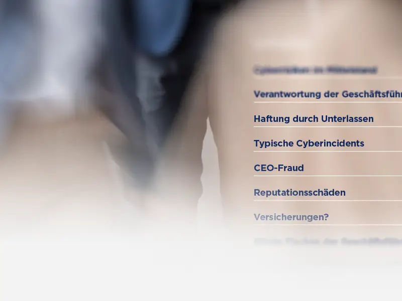 Whitepaper "Geschäftsführerhaftung bei Cybervorfällen" herunterladen
